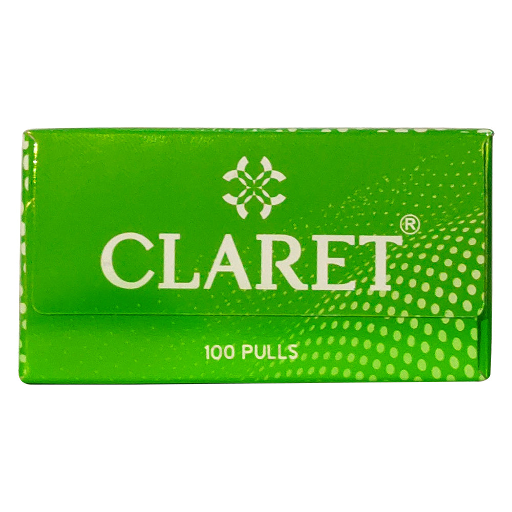 Claret Facial Tissue Box - 100 Pulls (New)