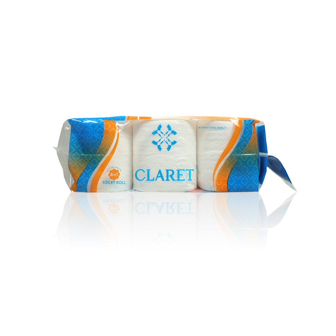 Claret 2 Ply Toilet Roll - 200 Pulls
