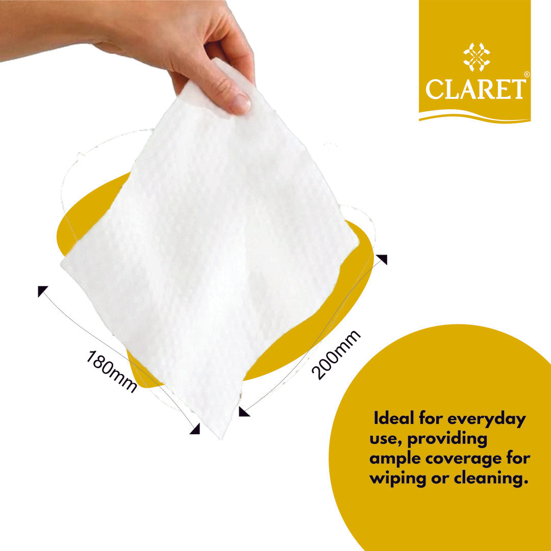 Claret Facial Tissue 4 in 1 Combo 2 Ply 100 Pulls