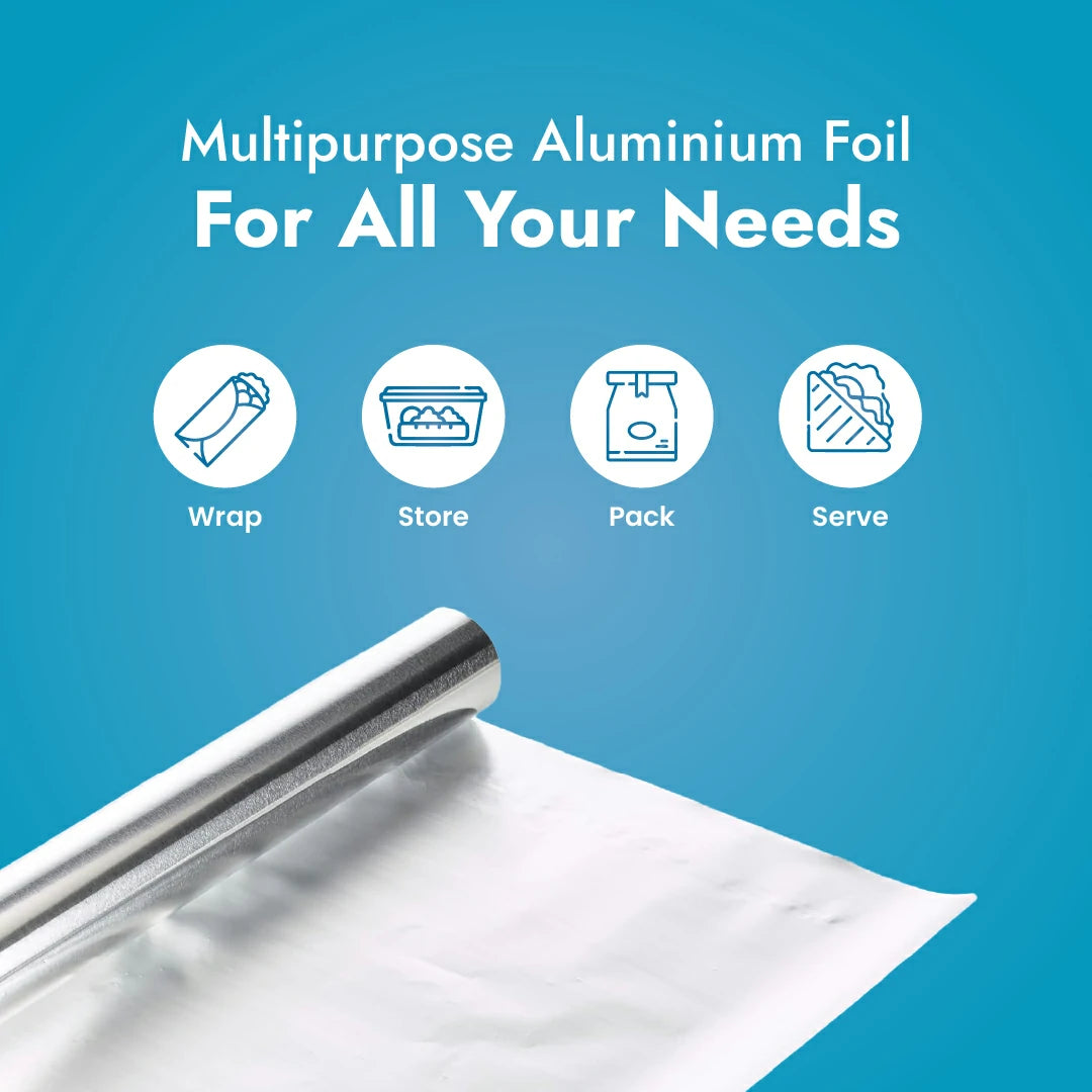 Claret Aluminium Foil Roll 72 Meter