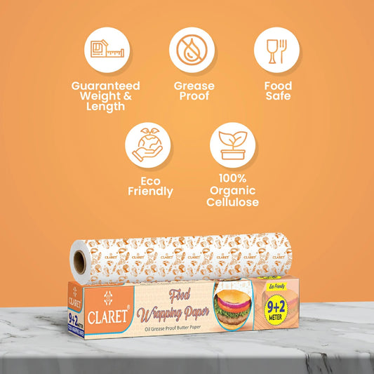 Claret Wrapping Paper 9+2 Meter