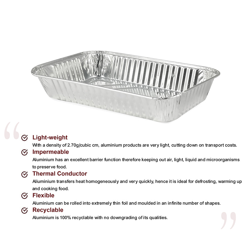 Claret Aluminium Food Container | 300 ml