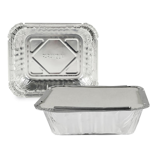 Claret Aluminium Food Container | 450 ml