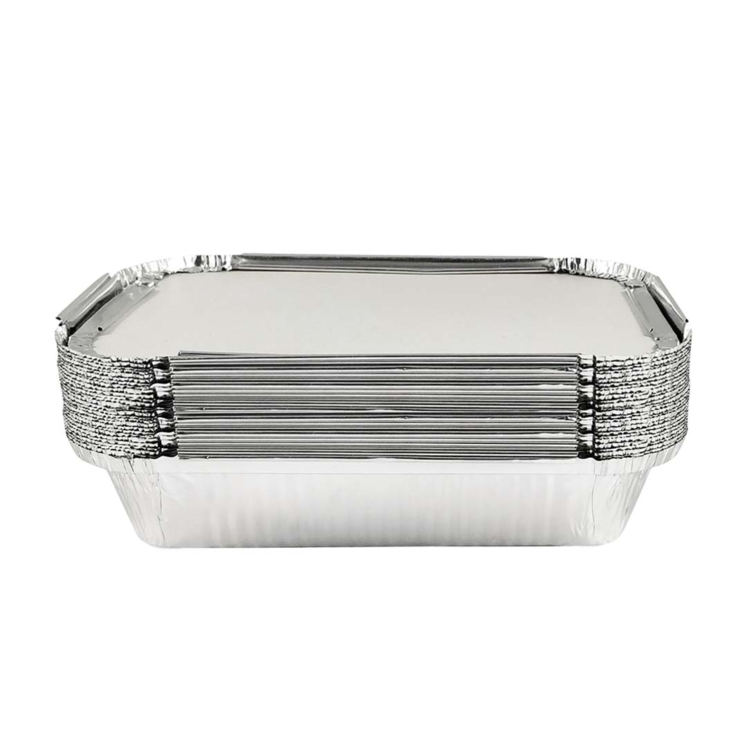 Claret Aluminium Food Container | 900 ml