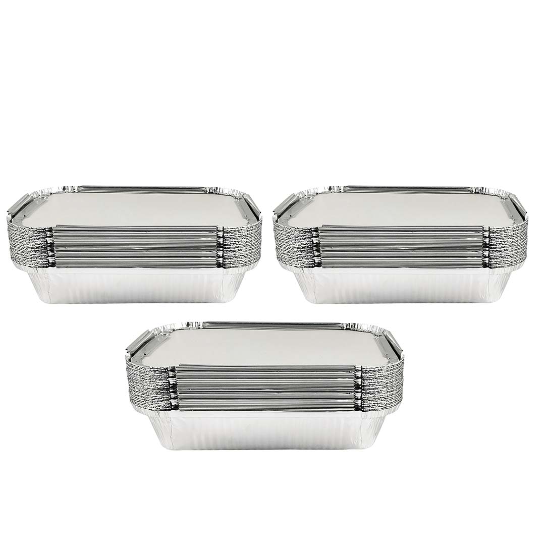 Claret Aluminium Food Container | 900 ml