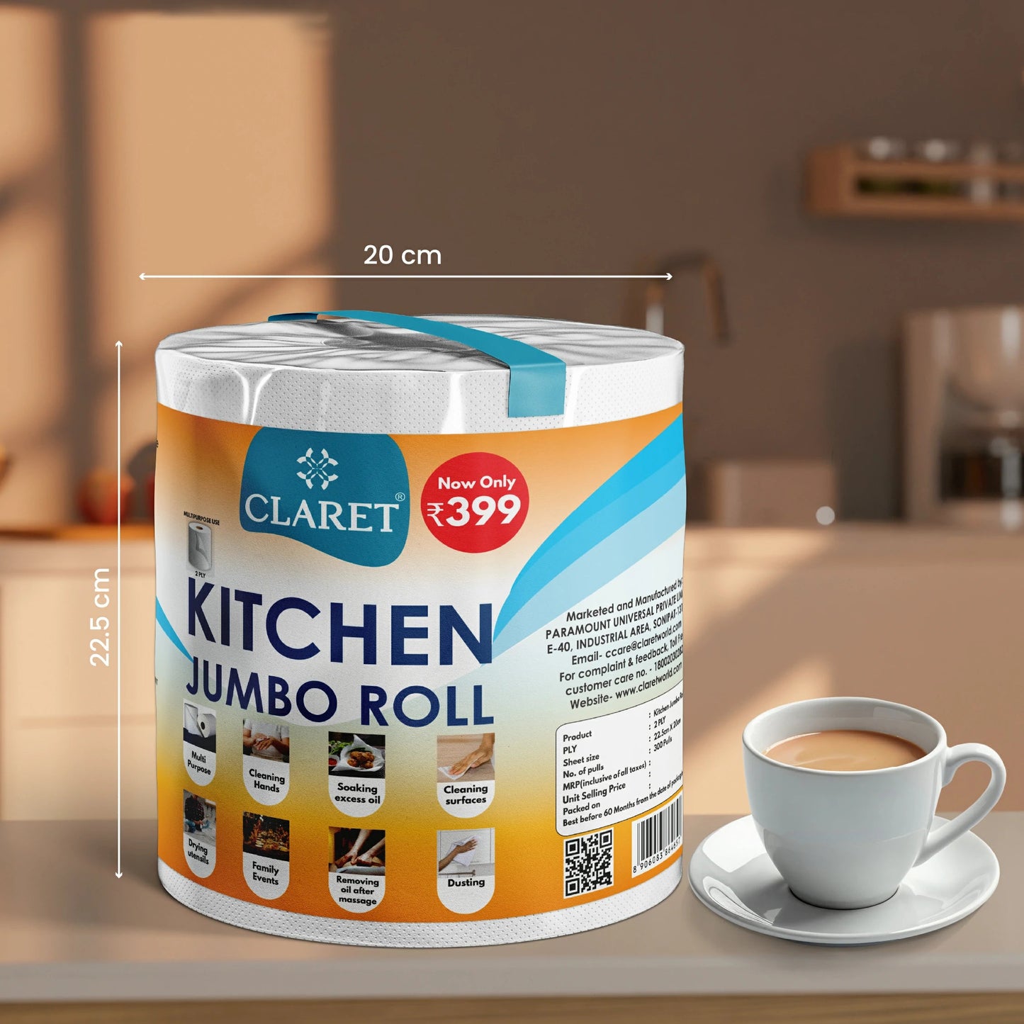 Claret Family Kitchen Saver Combo - 5 Must-Have Items