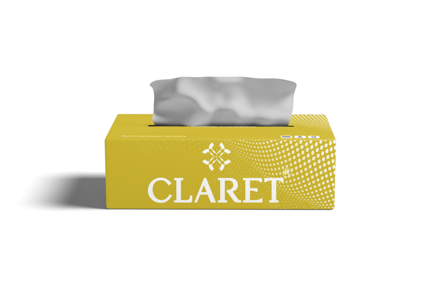 Claret Facial Tissue Single 2 Ply 100 Pulls (Assorted)