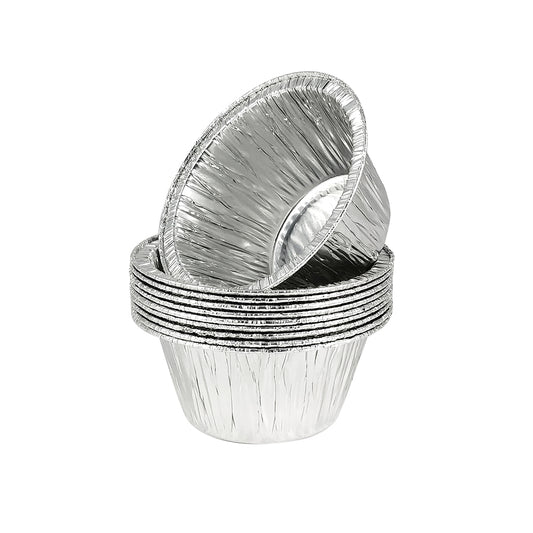 Claret Muffin Cup Aluminium Container | 120 ml