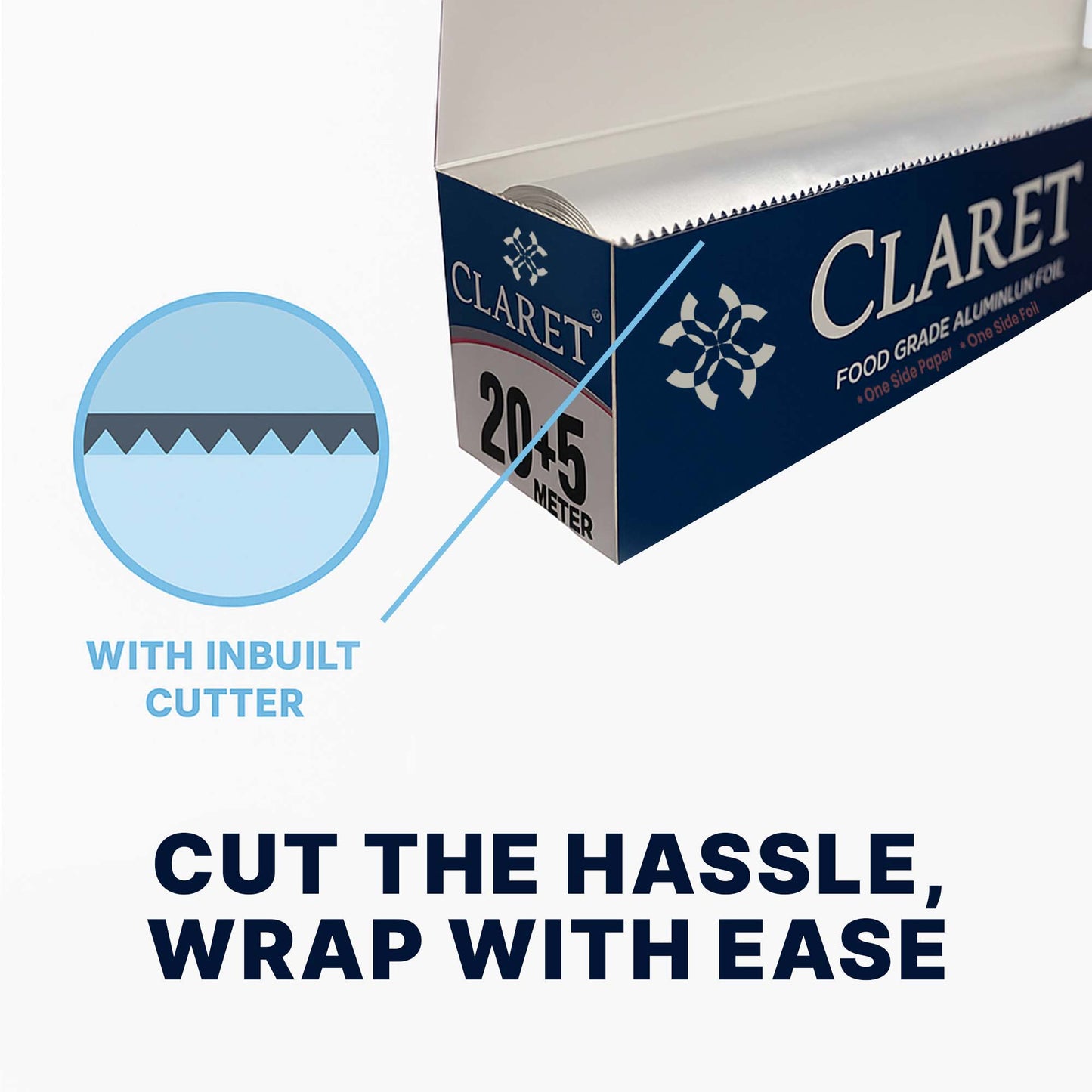 Claret Paper Foil Roll 20+5 Meter