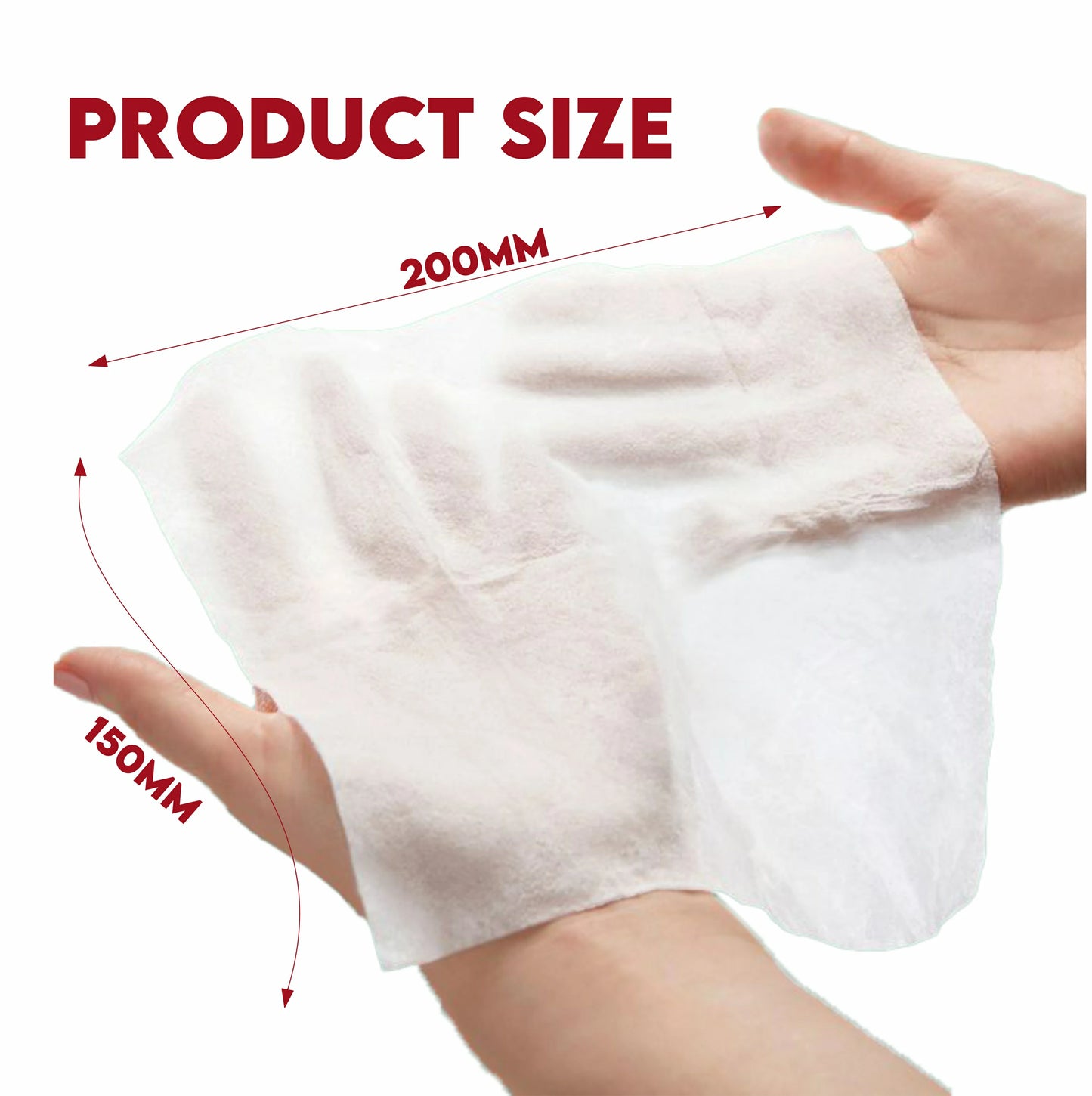 Claret Wet Wipes 1 Ply