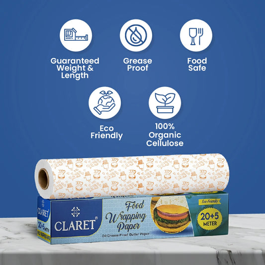 Claret Wrapping Paper 20+5 Meter