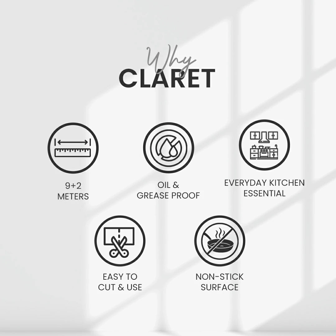 Claret Wrapping Paper 9+2 Meter