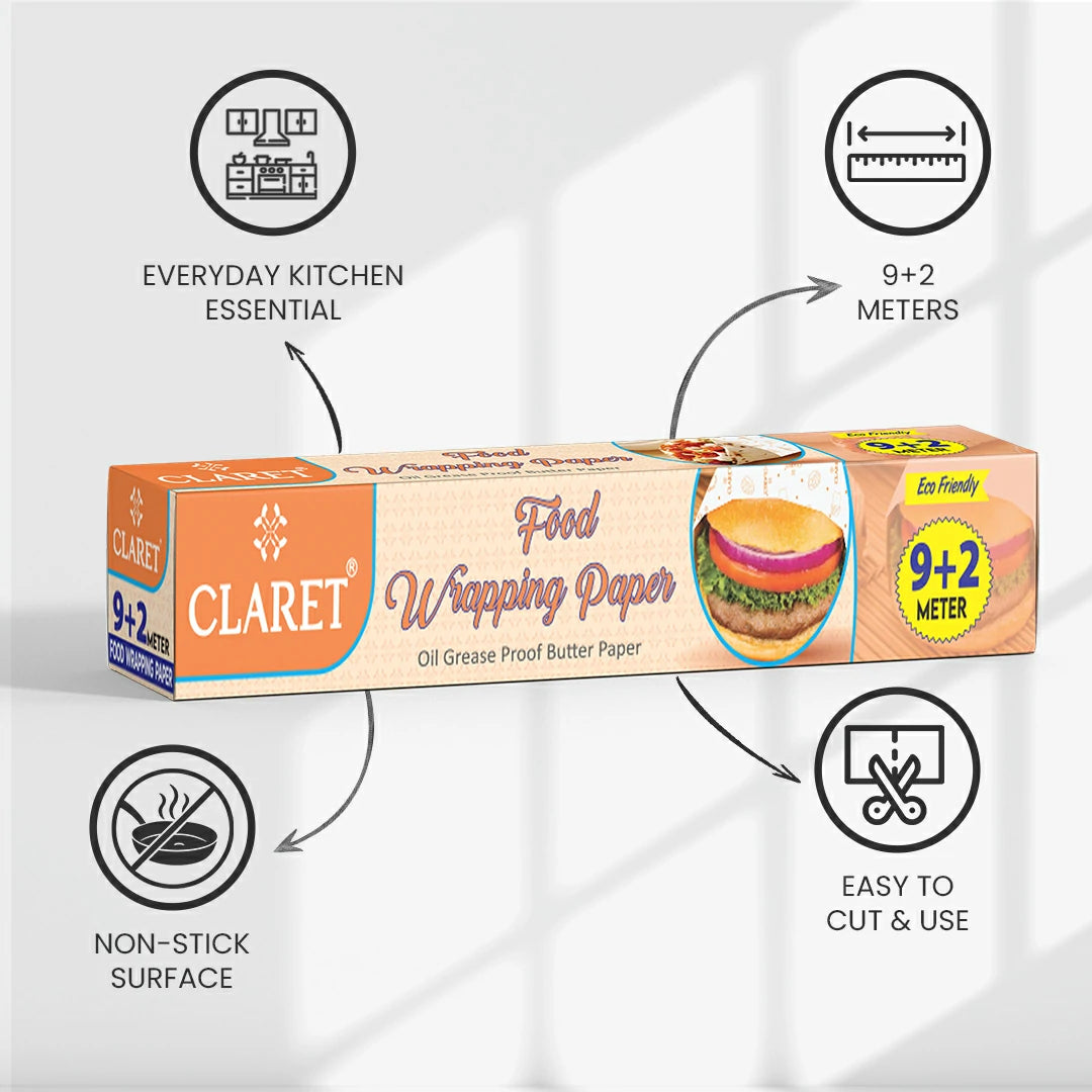 Claret Wrapping Paper 9+2 Meter