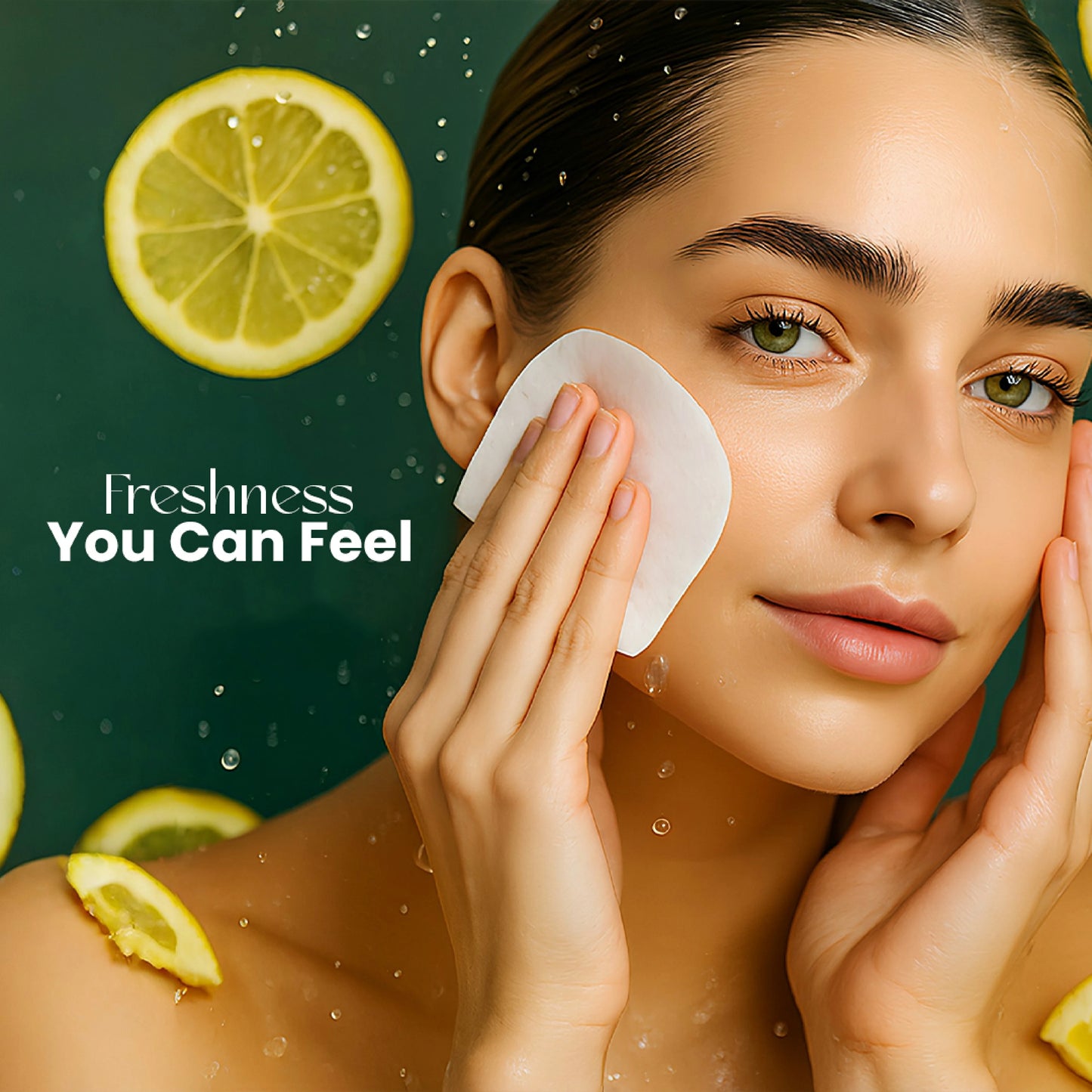 Claret Refreshing Wet Wipes With Lemon | 25 Pulls