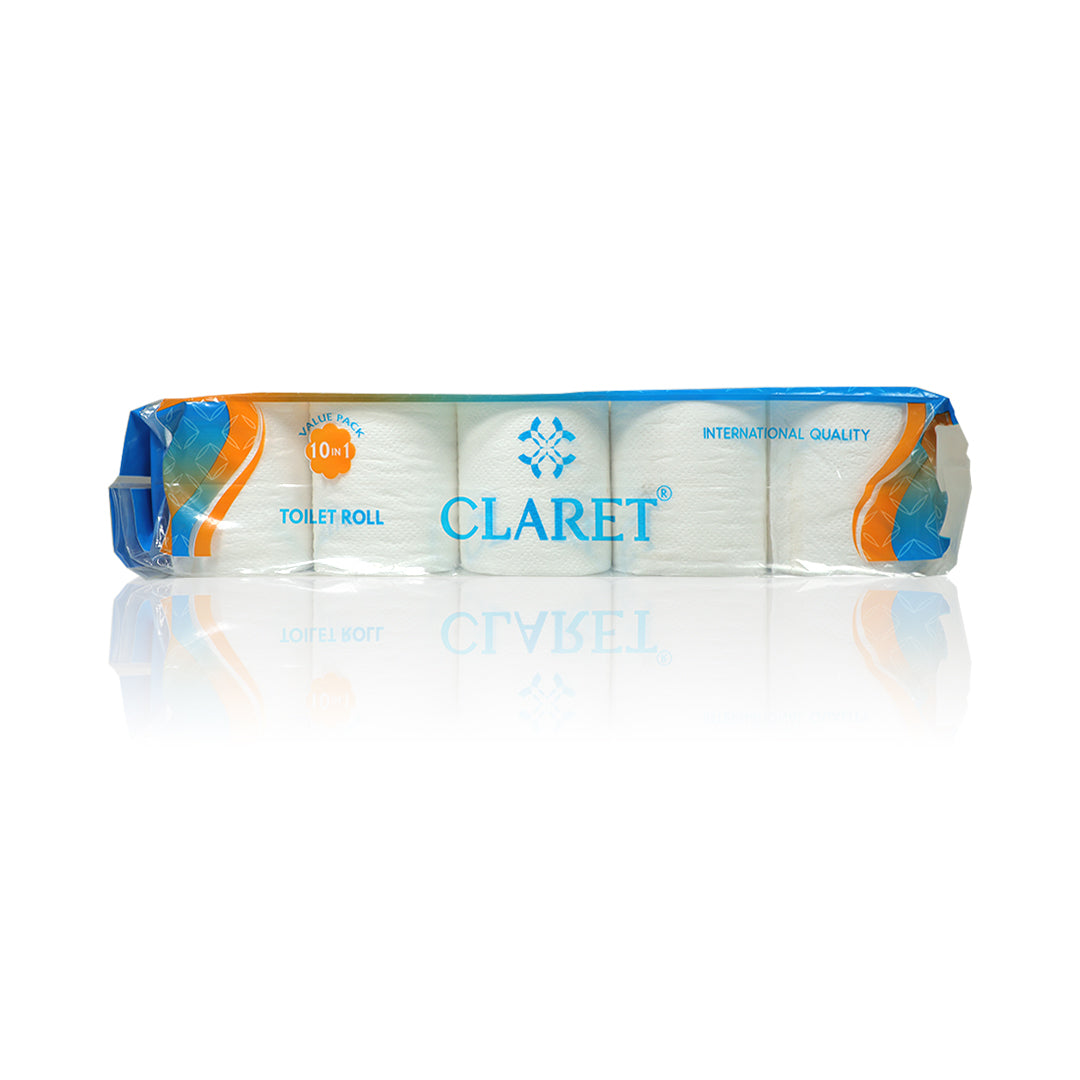 Claret 2 Ply Toilet Roll - 200 Pulls