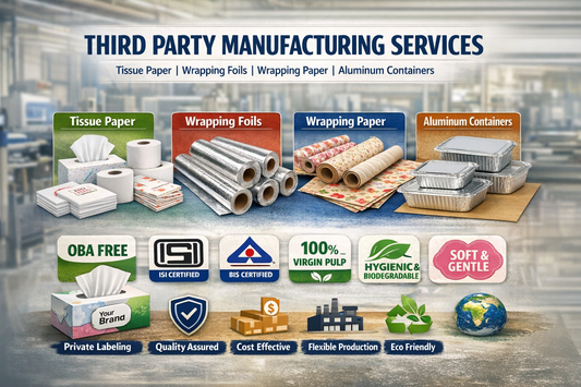 Trusted Third Party Manufacturing Services for Tissue Paper, Wrapping Foils & Packaging Solutions