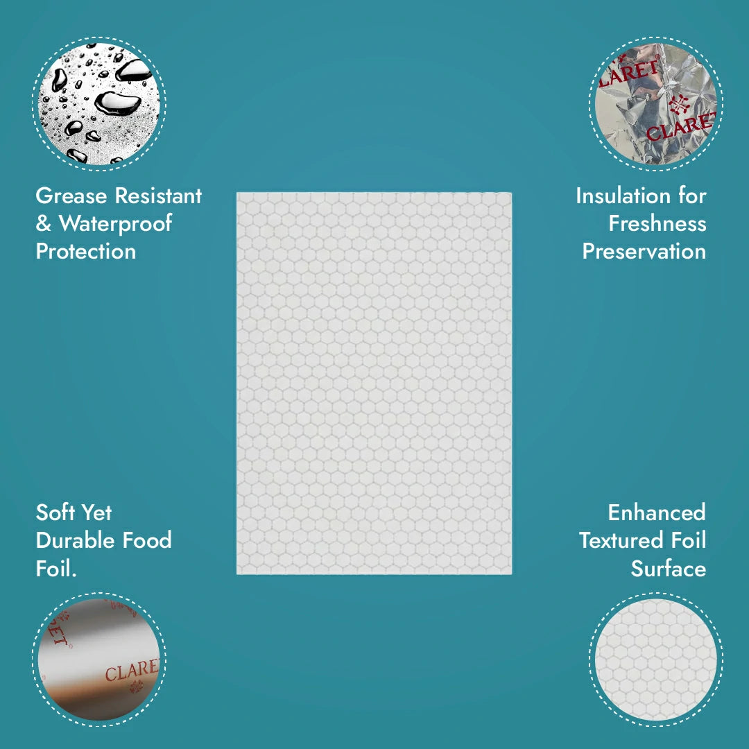 Claret 2-in-1 Paper & Aluminium Foil (1 Kg)