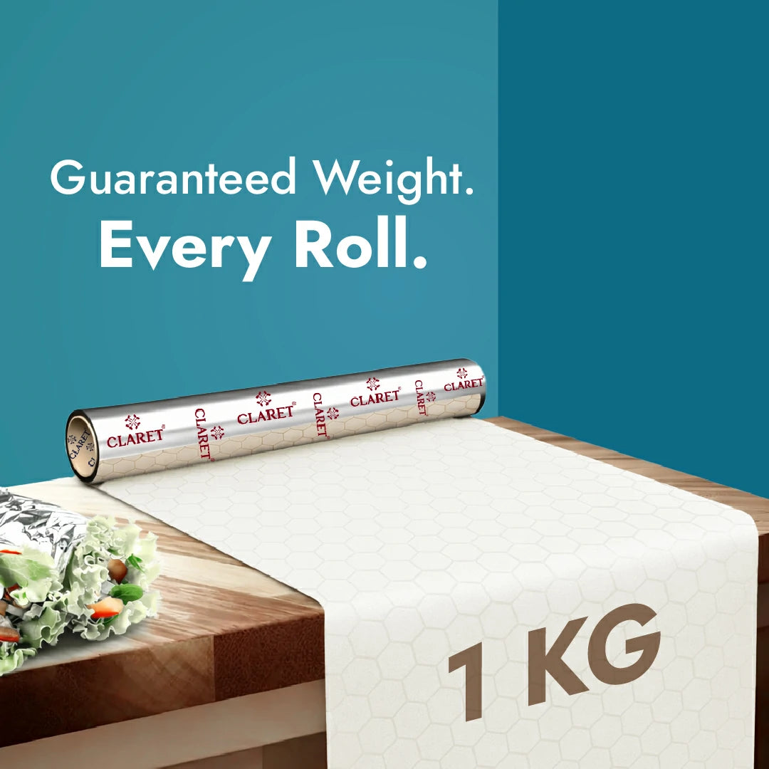 Claret 2-in-1 Paper & Aluminium Foil (1 Kg)