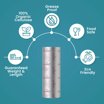 Claret 2-in-1 Paper & Aluminium Foil (1 Kg)