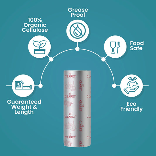 Claret 2-in-1 Paper & Aluminium Foil (1 Kg)