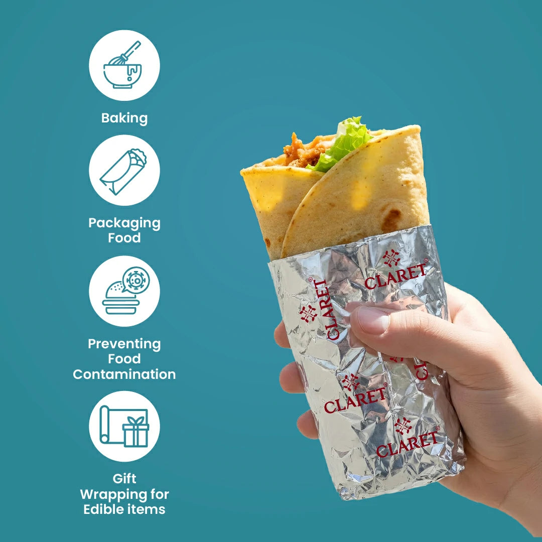 Claret 2-in-1 Paper & Aluminium Foil (1 Kg)