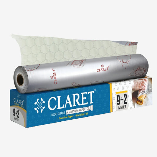 Claret 2-in-1 Paper & Aluminium Foil (9+2 Meter)