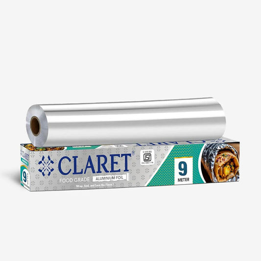 Claret Aluminium Foil Roll 9 Meter