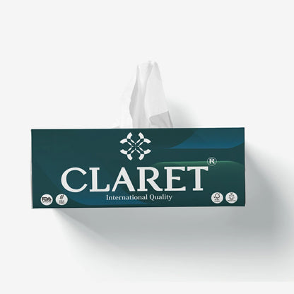 Claret Facial Tissue 2 Ply 200 Pulls (Assorted)