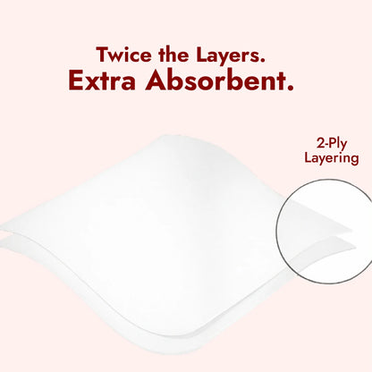 Claret Soft Napkin Plain 2 Ply 50 Pulls - 30 x 30cm