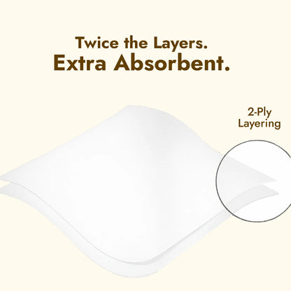 Claret Soft Napkin Printed 2 Ply 50 Pulls - 33 x 33cm