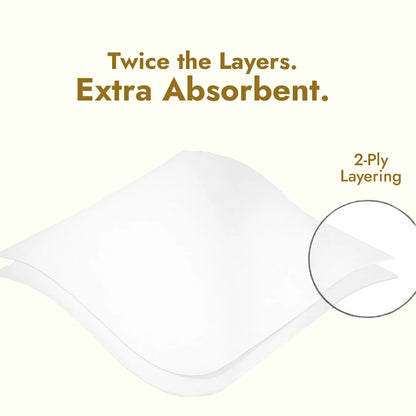 Claret Soft Napkin Printed 2 Ply 50 Pulls - 40 x 40cm