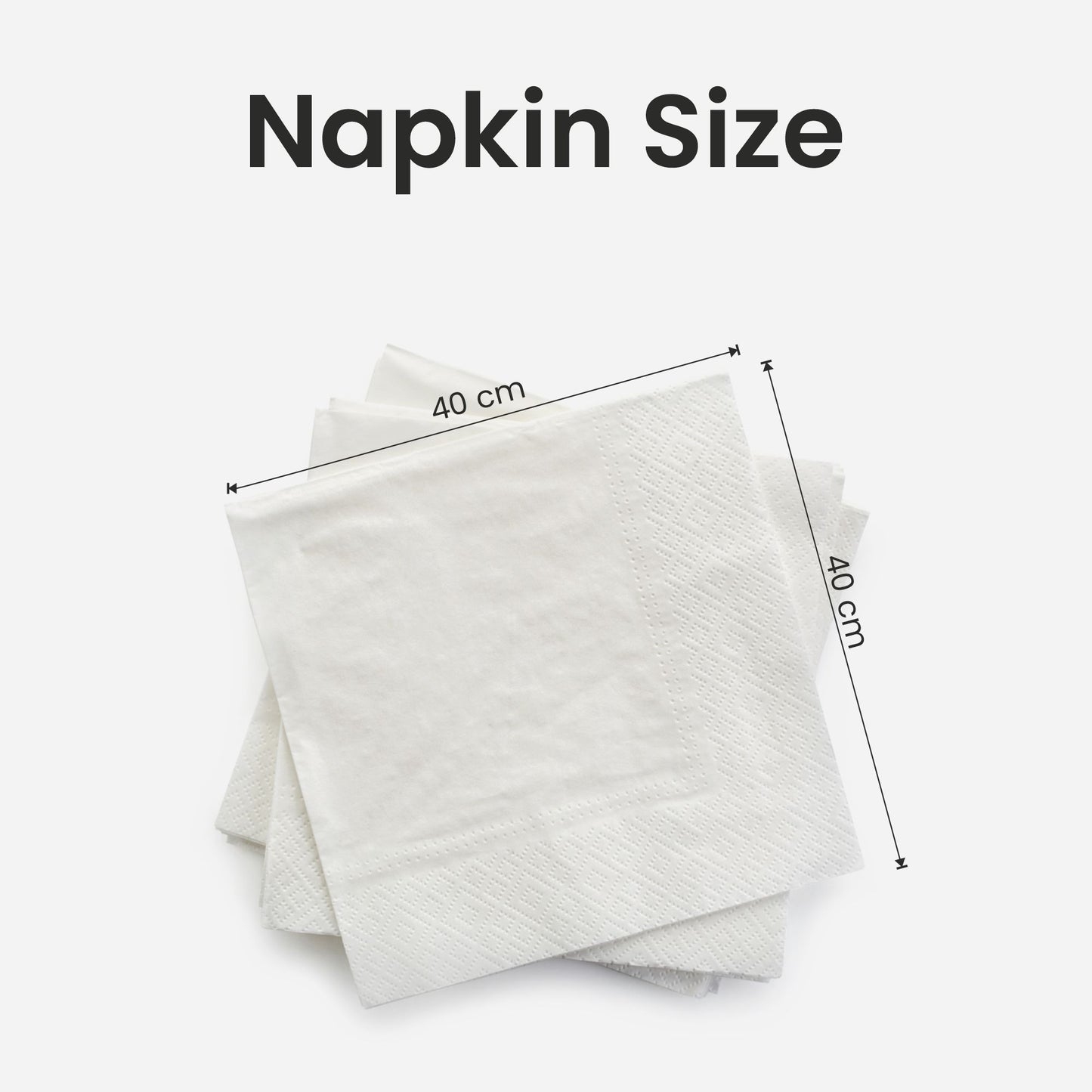 Claret Ultra Napkin Plain 4 Ply 25 Pulls - 40 x 40cm