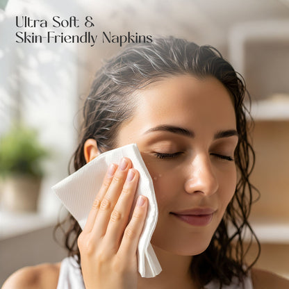 Claret Ultra Napkin Plain 4 Ply 25 Pulls - 40 x 40cm