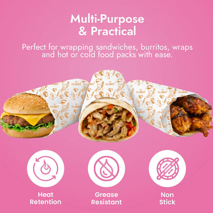 Claret Wrapping Paper 20 Meter