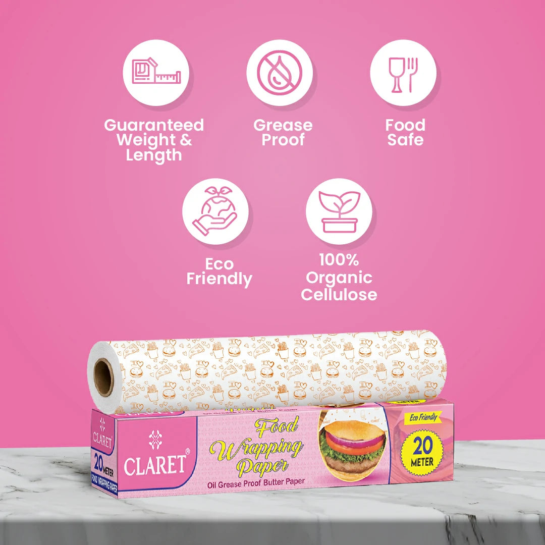 Claret Wrapping Paper 20 Meter