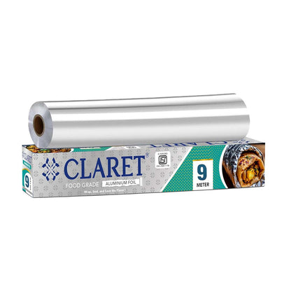 Claret Aluminium Foil Roll 9 Meter