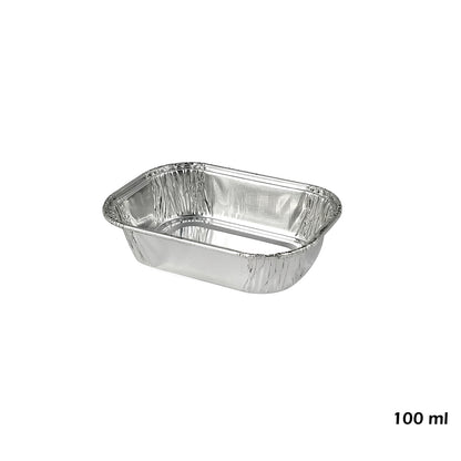 Claret Aluminium Food Container | 100 ml