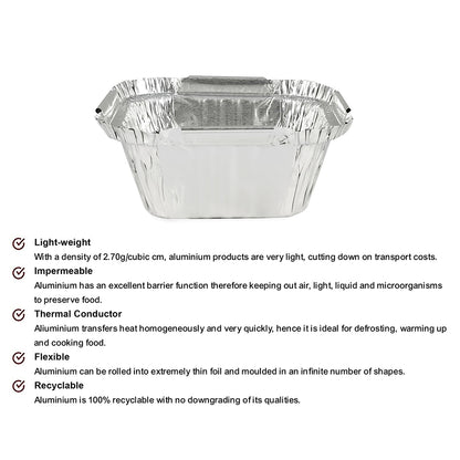 Claret Aluminium Food Container | 120 ml