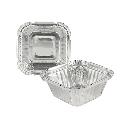 Claret Aluminium Food Container | 120 ml