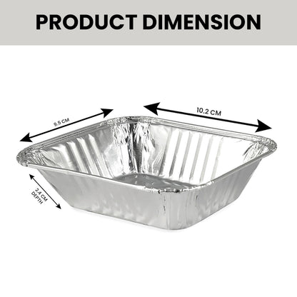 Claret Aluminium Food Container | 150 ml