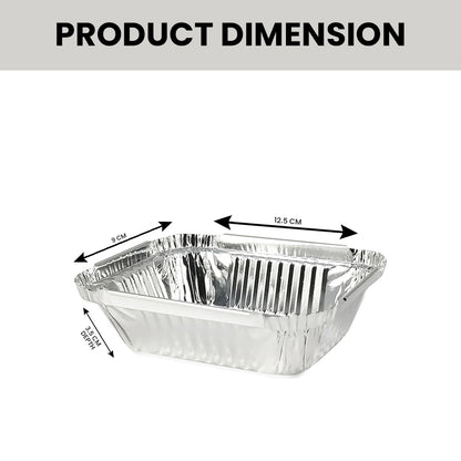 Claret Aluminium Food Container | 210 ml