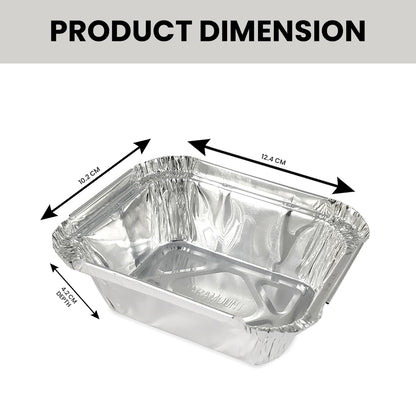 Claret Aluminium Food Container | 250 ml