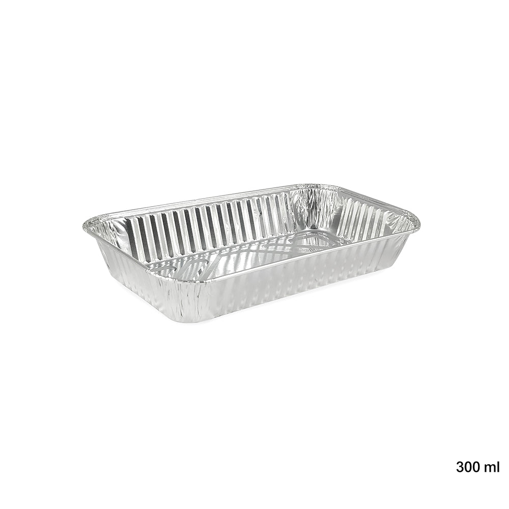 Claret Aluminium Food Container | 300 ml