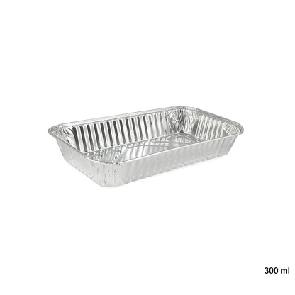 Claret Aluminium Food Container | 300 ml