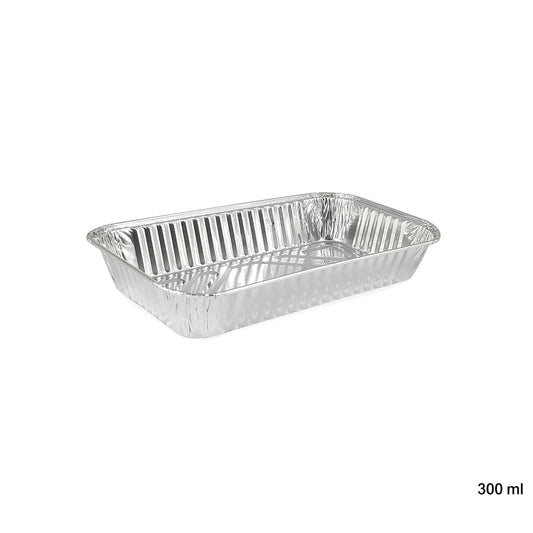 Claret Aluminium Food Container | 300 ml