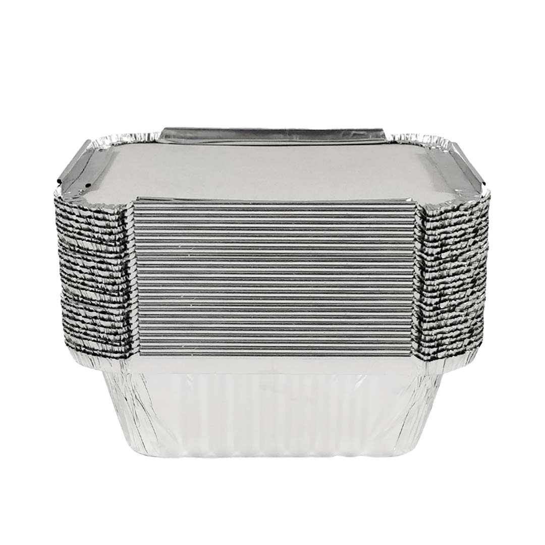 Claret Aluminium Food Container | 450 ml