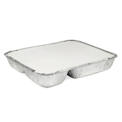 Claret Aluminium Food Container | 4 Premium Compartment | 1200 ml