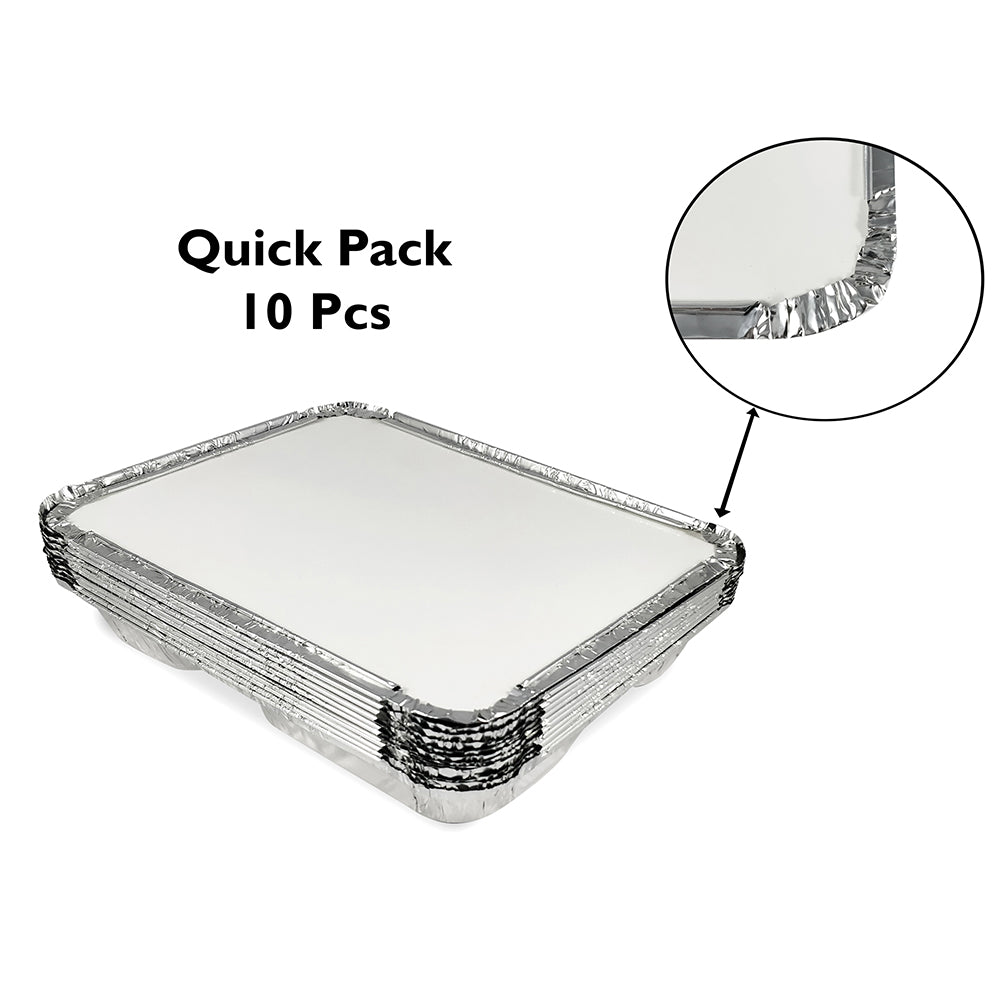 Claret Aluminium Food Container | 4 Regular Compartment | 700 ml