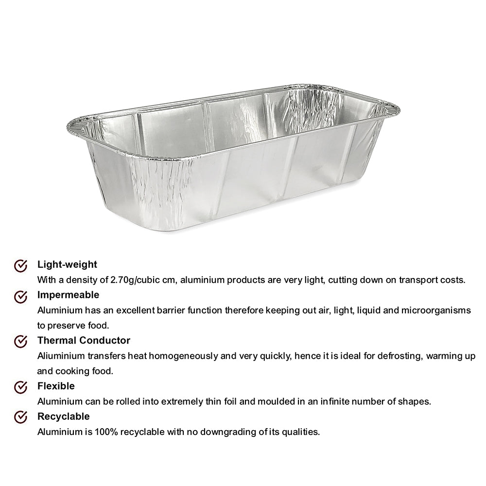 Claret Aluminium Food Container | 520 ml