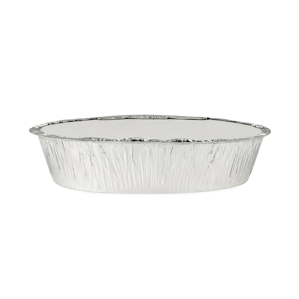 Claret Aluminium Food Container | 600 ml (Oval)